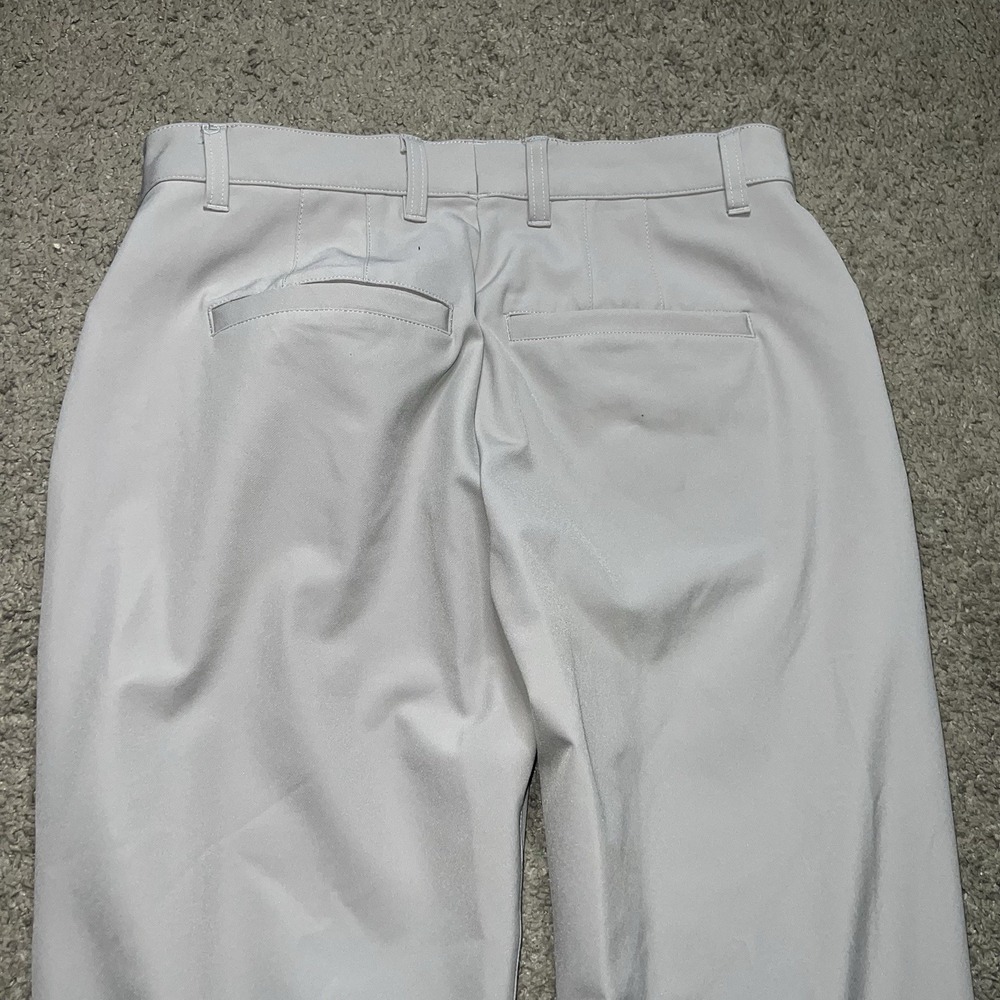 State & Liberty Tech Pants Mens 31x30 Light Grey 4 Way Stretch Nylon Performance - Picture 4 of 7